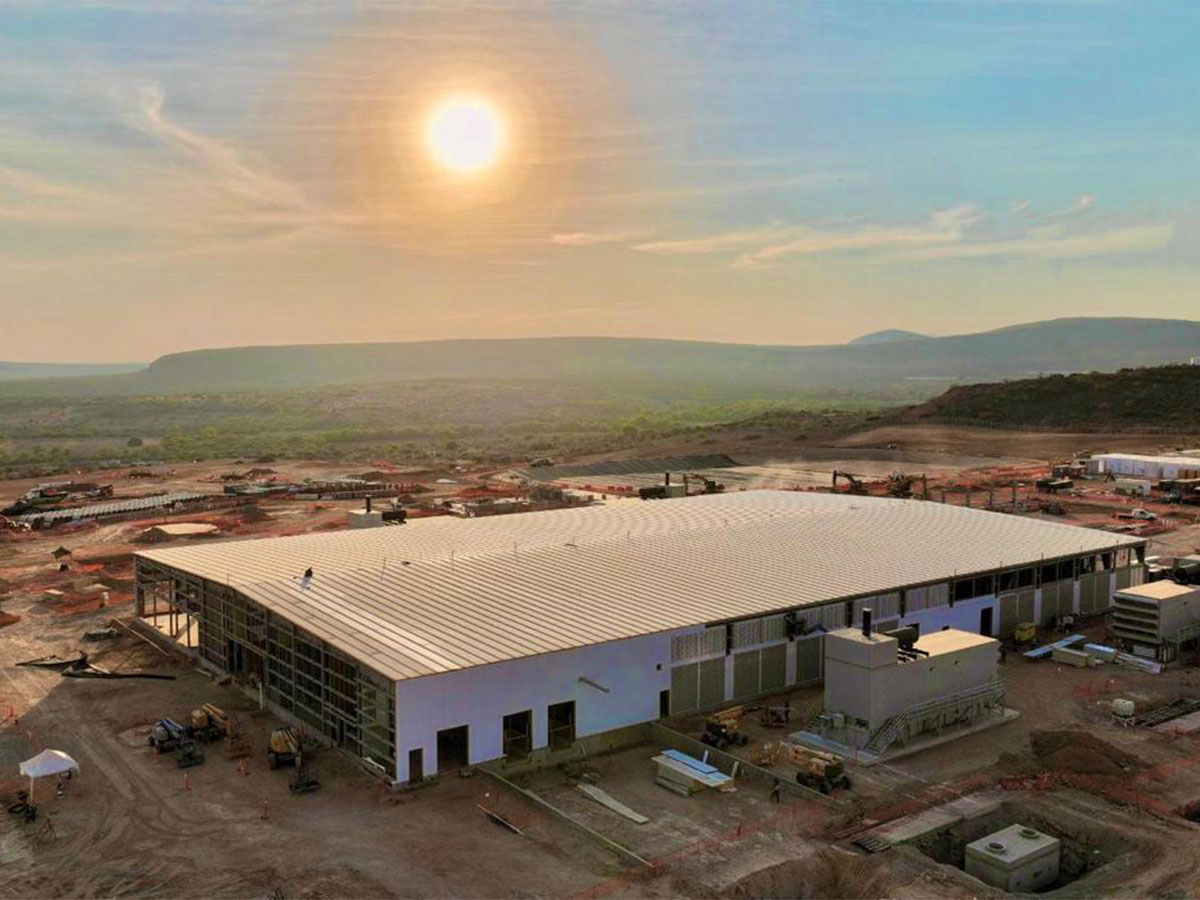 Microsoft Data Center QRO 06 — estructura metálica, Jaza Ingeniería